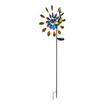 Globo - LED Solar koriste LED/0,06W/3V IP44 riikinkukko