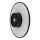 Globo - LED-ulkoseinävalaisin LED/15W/230V 3000/4000/6000K halkaisija 25,2 cm IP44 musta