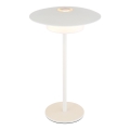 Globo - LED-ulkovalaisin ladattavalla kosketuspöytävalaisimella LED/3W/3,7V 1800/2700/3000K IP44 1800 mAh valkoinen