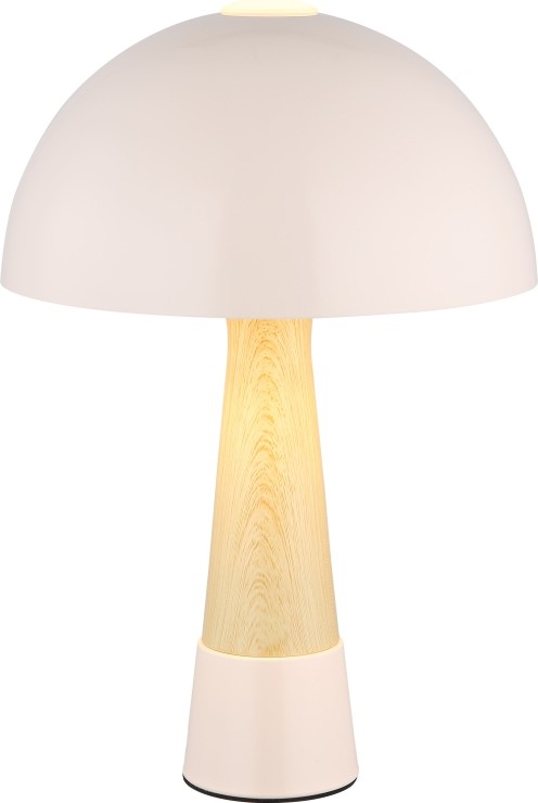 Globo - Pöytälamppu 1xE27ILLU/40W/230V beige