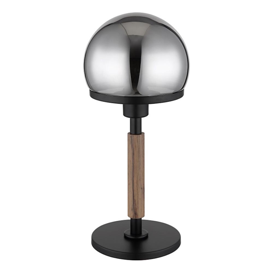 Globo - Pöytävalaisin 1xE27/40W/230V musta/ruskea