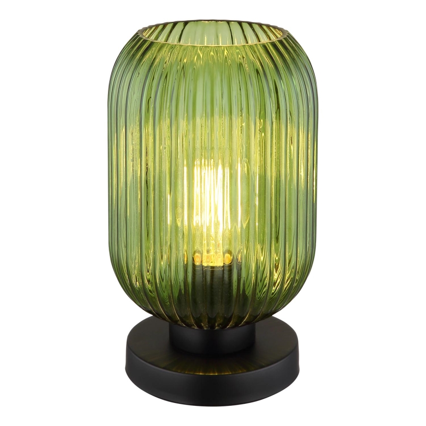 Globo - Pöytävalaisin 1xE27/40W/230V vihreä