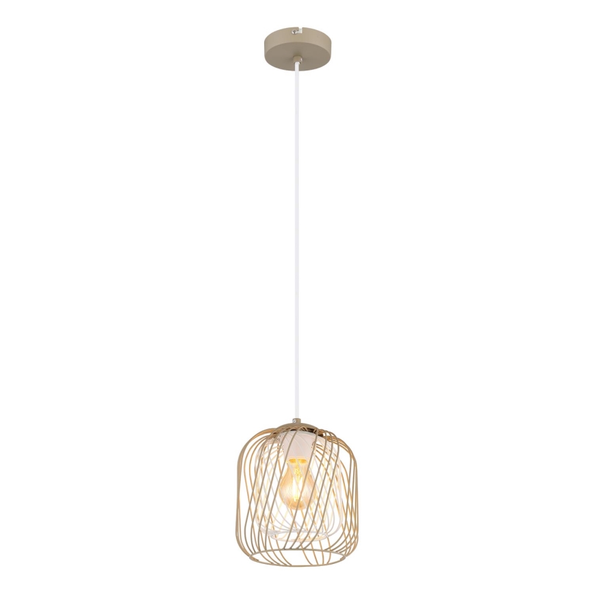 Globo - Riippuvalaisin johdolla 1xE27/40W/230V halkaisija 18 cm