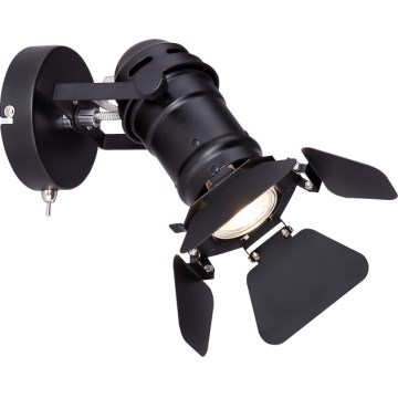 Globo - Seinään asennettava kohdevalaisin 1xGU10/50W/230V