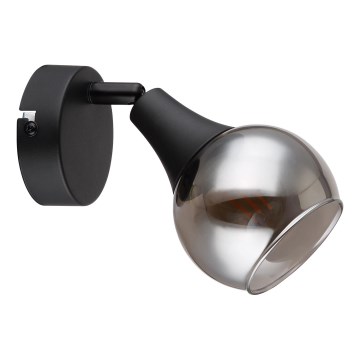 Globo - Seinäkohdevalo 1xE14/40W/230V musta