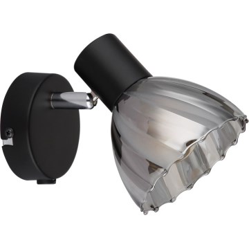 Globo - Seinäkohdevalo 1xE14/40W/230V musta