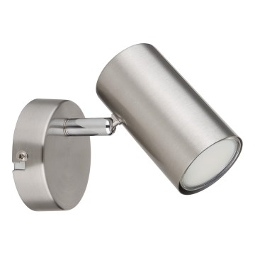 Globo - Seinäkohdevalo 1xGU10/25W/230V mattakromi