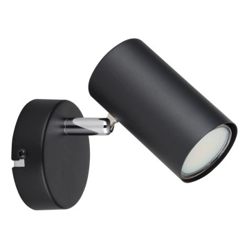 Globo - Seinäkohdevalo 1xGU10/25W/230V musta