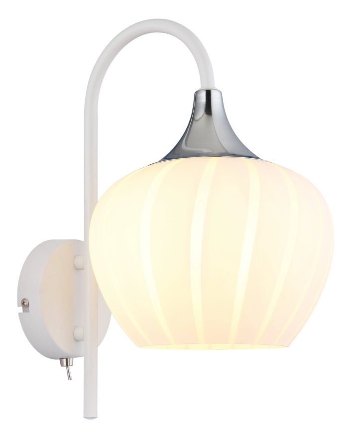Globo - Seinävalaisin 1xE27/40W/230V valkoinen