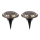 Globo - SETTI 2x LED-aurinkovalaistus LED/0,72W/3V 3200K IP44 300 mAh