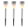 Globo - SETTI 3x Aurinkokennolamppu 3xLED/0,06W/1,2V IP44