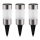 Globo - SETTI 3x LED-aurinkolamppu LED/0,06W/3,2V IP44