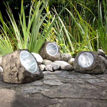 Globo - SETTI 3x LED-aurinkovalaistus LED/1,2V IP44
