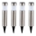 Globo - SETTI 4x LED-aurinkolamppu LED/0,07W/3V IP44 600 mAh