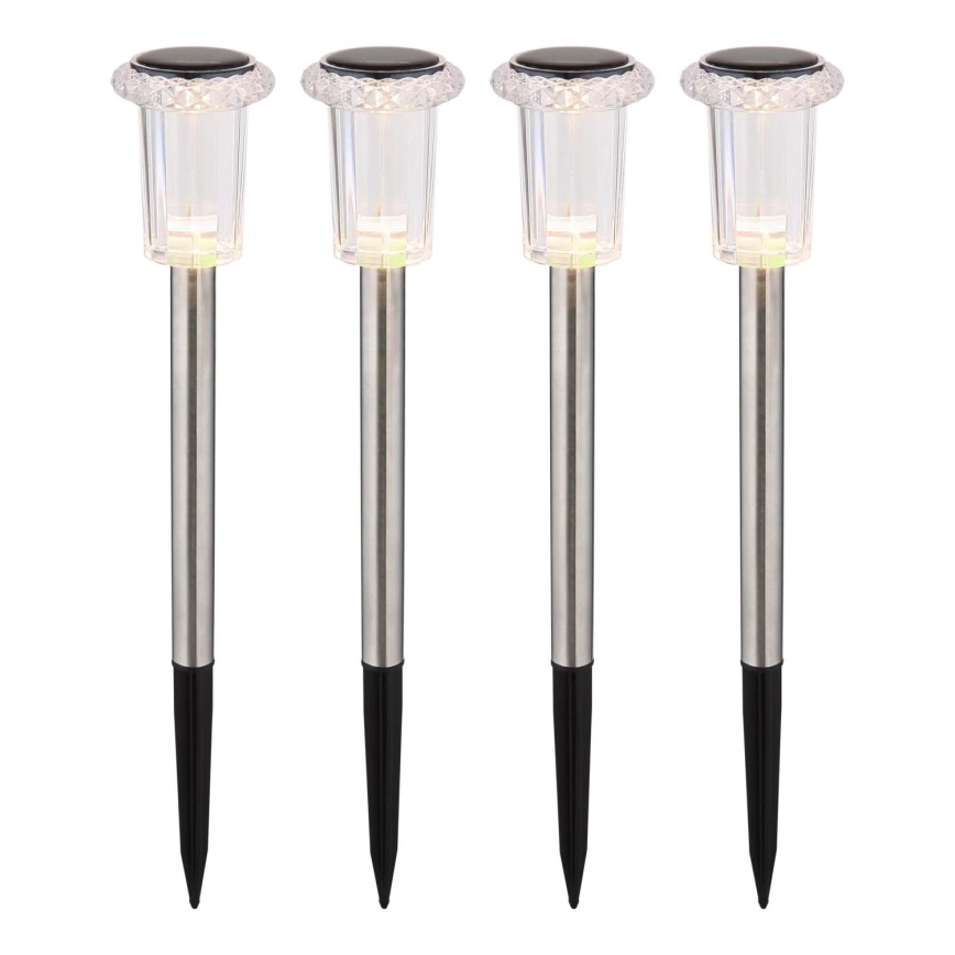 Globo - SETTI 4x LED-aurinkovalaistus LED/0,06W/1,2V IP44 100 mAh