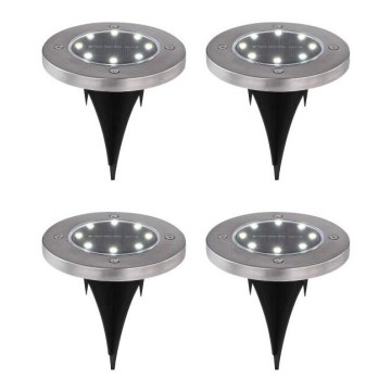 Globo - SETTI 4x LED-aurinkovalaistus LED/0,1W/3V IP44