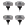 Globo - SETTI 4x LED-aurinkovalaistus LED/0,1W/3V IP44