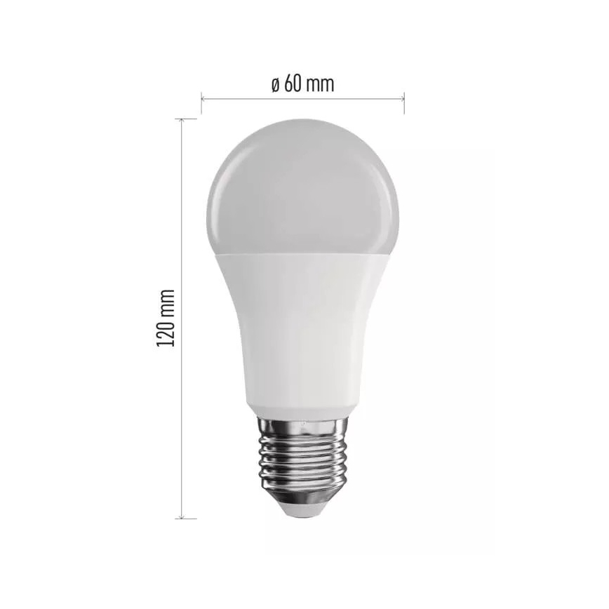 LED RGB himmennettävä lamppu GoSmart A60 E27/9W/230V 2700-6500K Tuya