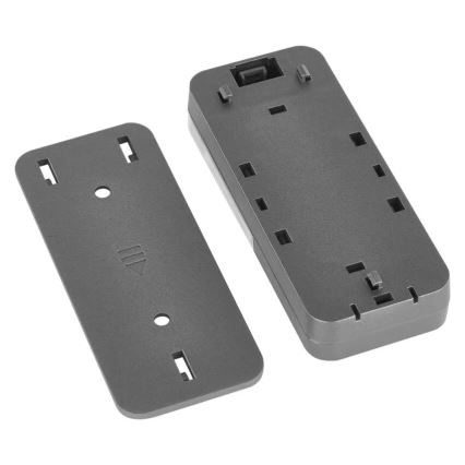 GoSmart langaton ovikello pistorasiaan 230 V + 1× CR2032, harmaa, Wi‑Fi