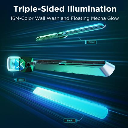 Govee - älykkäät RGBIC Gaming Pro -valopaneelit, Matter- ja Wi‑Fi-tuki