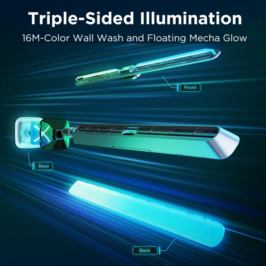 Govee - älykkäät RGBIC Gaming Pro -valopaneelit, Matter- ja Wi‑Fi-tuki