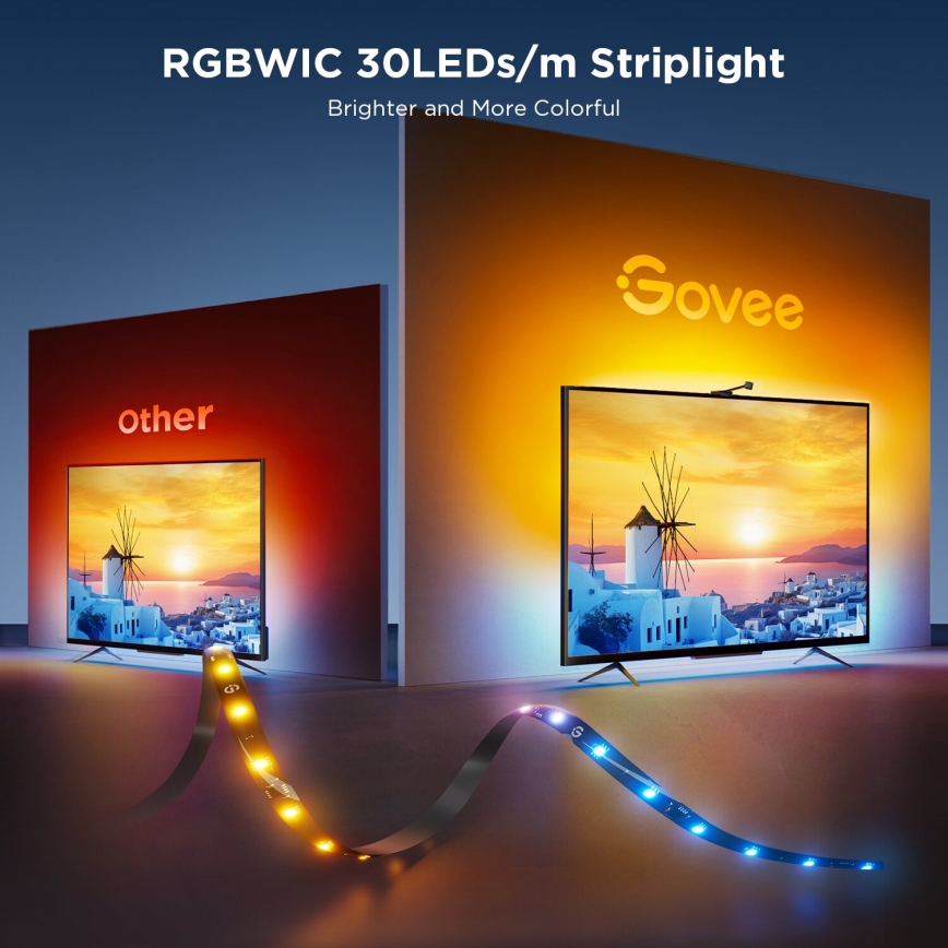Govee - Backlight 3S Netflix TV 55-65" SMART LED taustavalo RGBICW Wi-Fi + kauko-ohjaus