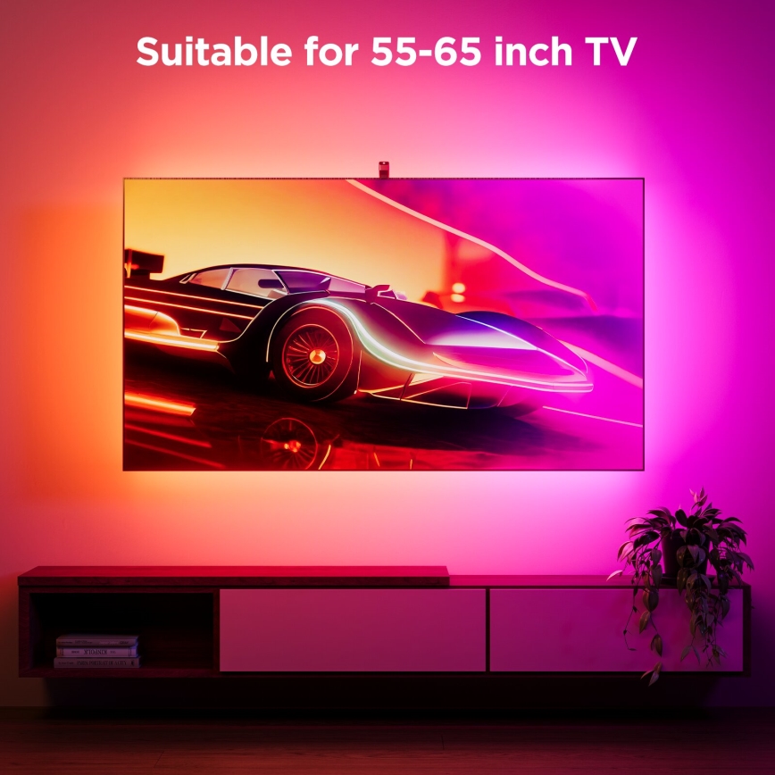 Govee - Backlight 3S Netflix TV 55-65" SMART LED taustavalo RGBICW Wi-Fi + kauko-ohjaus