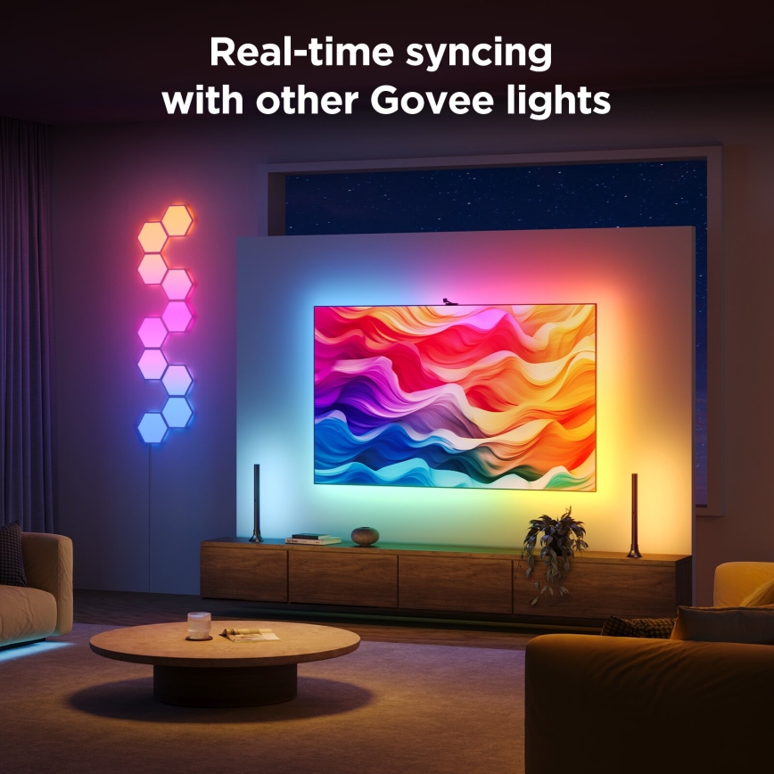 Govee - Backlight 3S Netflix TV 55-65" SMART LED taustavalo RGBICW Wi-Fi + kauko-ohjaus
