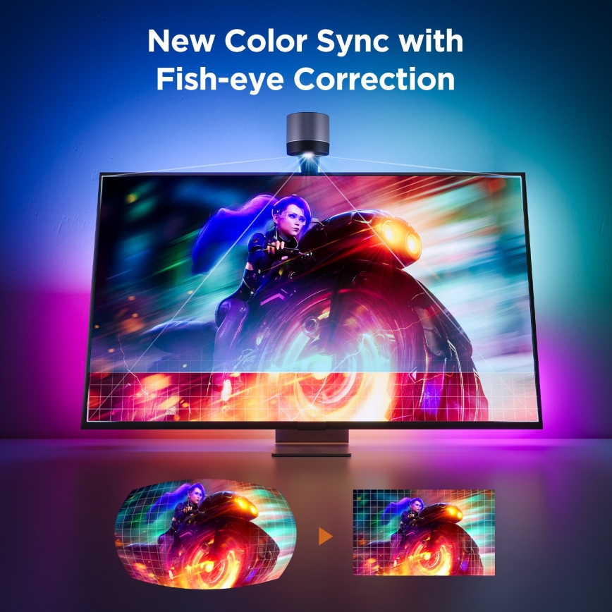 Govee - Backlight 3S Netflix TV 55-65" SMART LED taustavalo RGBICW Wi-Fi + kauko-ohjaus