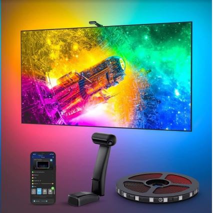 Govee - DreamView T2 DUAL TV 55-65" SMART LED taustavalo RGBIC Wi-Fi + kauko-ohjaus