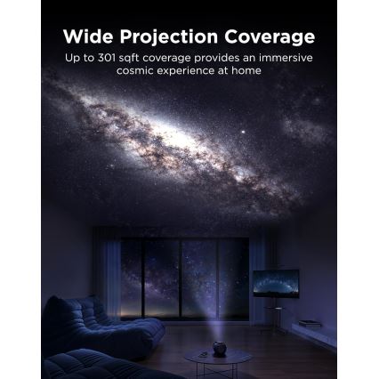 Govee - Galaxy Light Projector 2 Pro Matter Wi-Fi-kaiuttimella