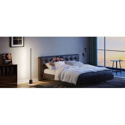 Govee - Himmennettävä LED-lattiavalaisin kaiuttimella Pro RGBICWW 2200-6500K Wi-Fi + kauko-ohjaus