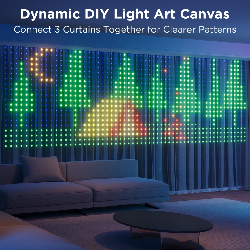 Govee - LED RGB Himmennettävä ulko koristeellinen ketju LED/15W/230V IP65 Wi-Fi