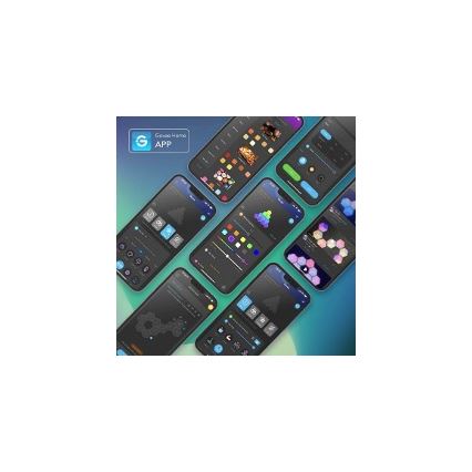 Govee - SETTI 10x LED RGB Himmennyspaneeli LED/36W/230V Wi-Fi