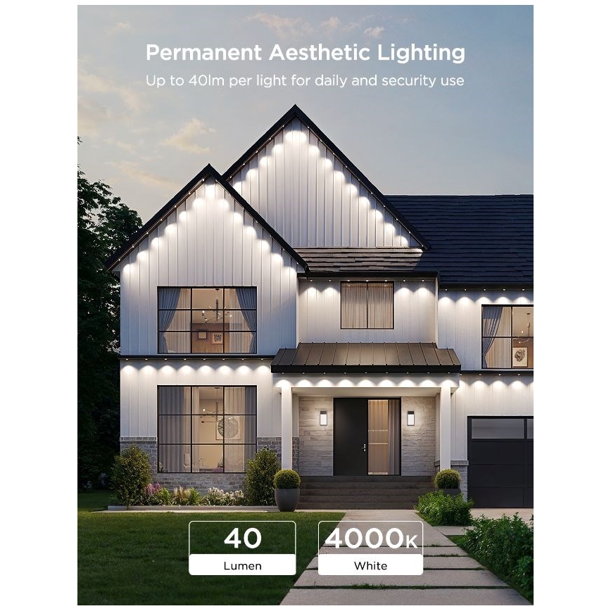 Govee - LED RGBIC Nauhavalot 30m Wi-Fi Matter IP67