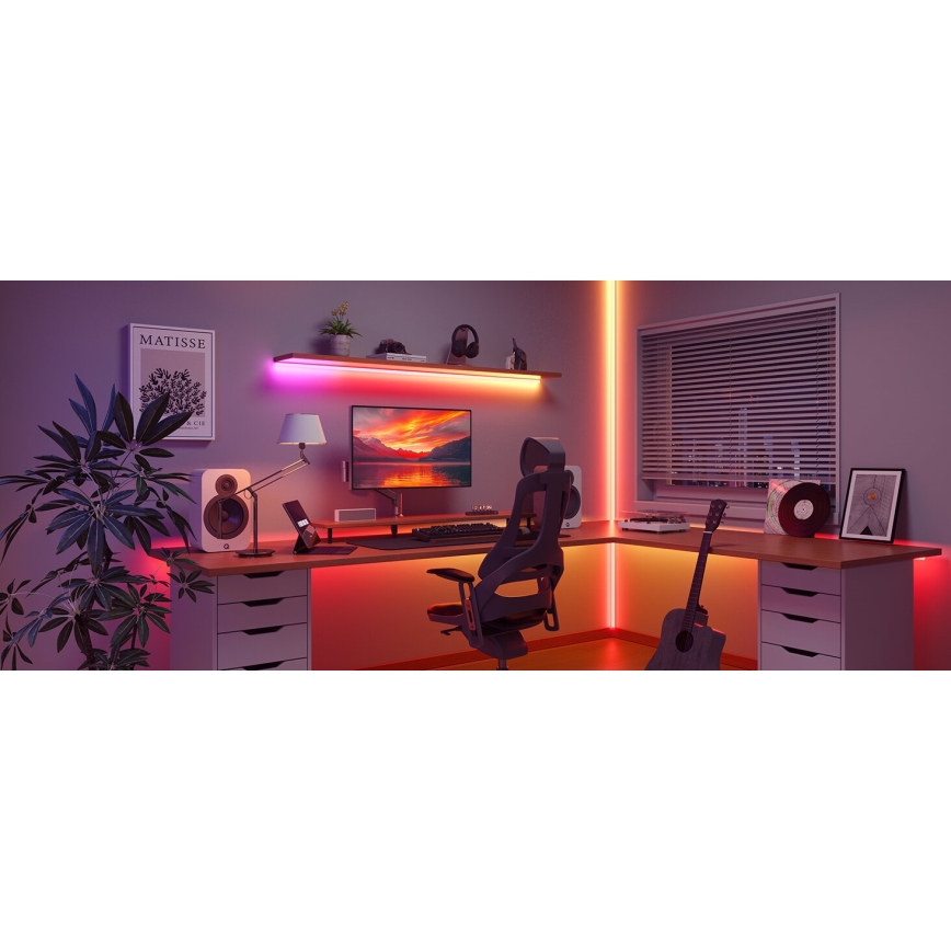 Govee - LED RGBICW Himmennettävä nauha COB 3780 diodes 3m Wi-Fi Matter