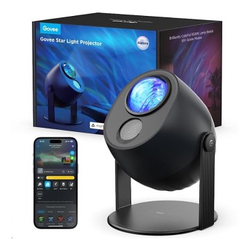 Govee - LED RGBW Galaxy Valaistusprojektori Pro Wi-Fi Matter