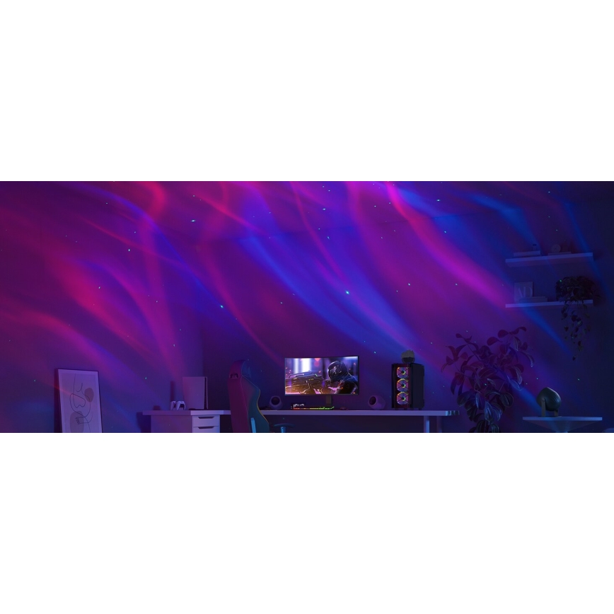 Govee - LED RGBW Galaxy Valaistusprojektori Pro Wi-Fi Matter