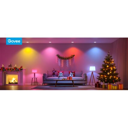 Govee - LED RGBWW Himmennettävä lamppu Smart E27/9W/230V 2700-6500K Wi-Fi