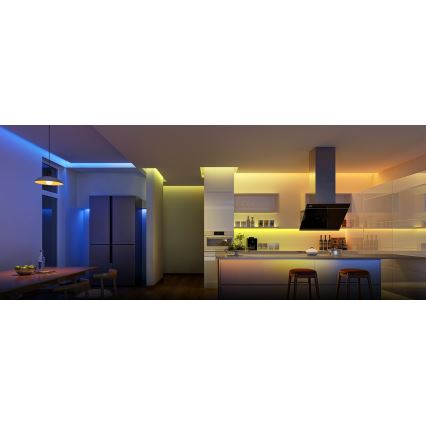 Govee - LED RGBWWIC Himmennettävä jatkonauha Nauha Valaistus 2 Pro 1m Wi-Fi Matter
