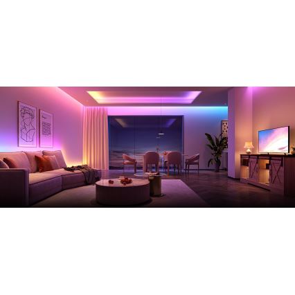Govee - LED RGBWWIC Himmennettävä nauha Nauha Valaistus 2 Pro 5m Wi-Fi Matter