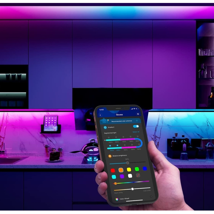 Govee - M1 PRO PREMIUM Smart RGBICW+ LED-nauha 2m Wi-Fi Matter