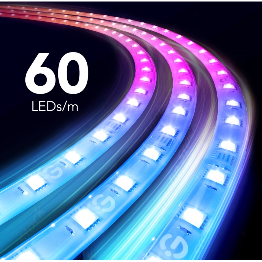 Govee - M1 PRO PREMIUM Smart RGBICW+ LED-nauha 2m Wi-Fi Matter