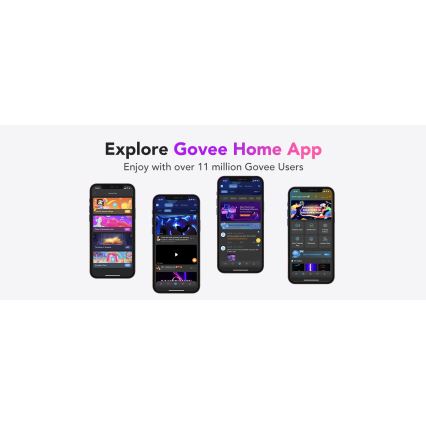 Govee - M1 PRO PREMIUM Smart RGBICW+ LED-nauha 2m Wi-Fi Matter