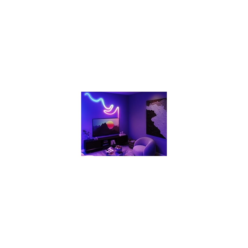 Govee - Neon 2 MATTER taivutettava LED-nauha 5m RGBIC Wi-Fi IP67