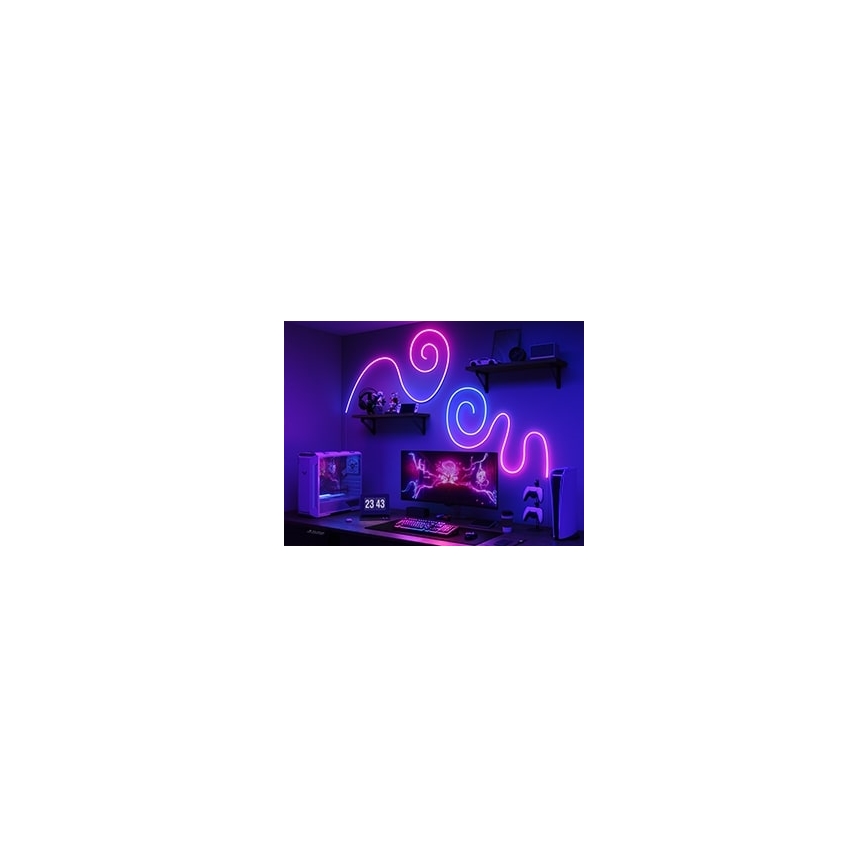 Govee - Neon 2 MATTER taivutettava LED-nauha 5m RGBIC Wi-Fi IP67