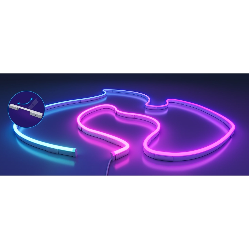 Govee - Neon 2 MATTER taivutettava LED-nauha 5m RGBIC Wi-Fi IP67