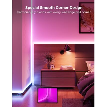 Govee - Neon MATTER LED kulmakisko 5m RGBIC Wi-Fi