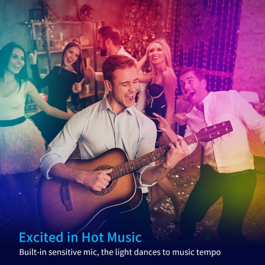 Govee - RGB-himennettävä nauha SMART LED/36W/24V 10m Wi-Fi