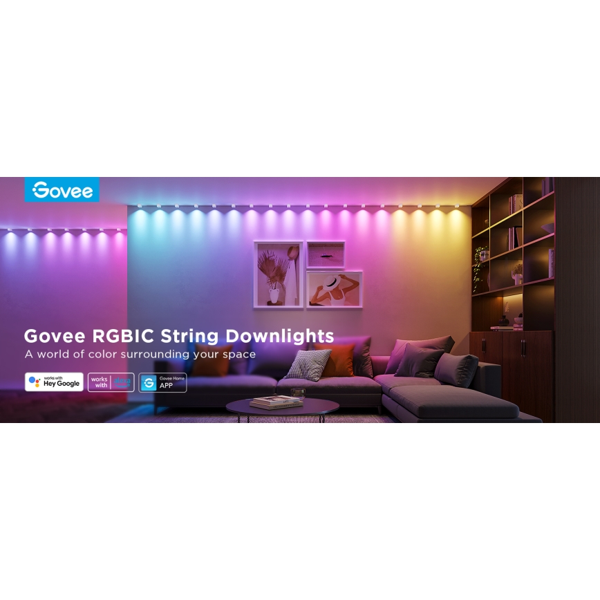 Govee - RGBIC LED Valoköynnös 3m Wi-Fi
